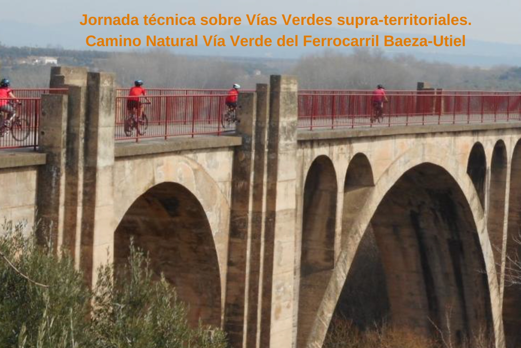 PROGRAMA. Jornada tcnica sobre gestin de Vas Verdes supra-territoriales. Camino Natural Va Verde del Ferrocarril Baeza-Utiel